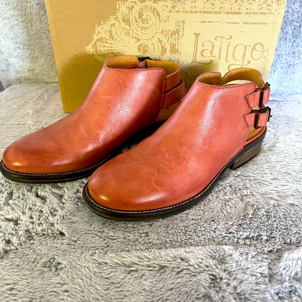 Latigo size 7 pink bootie